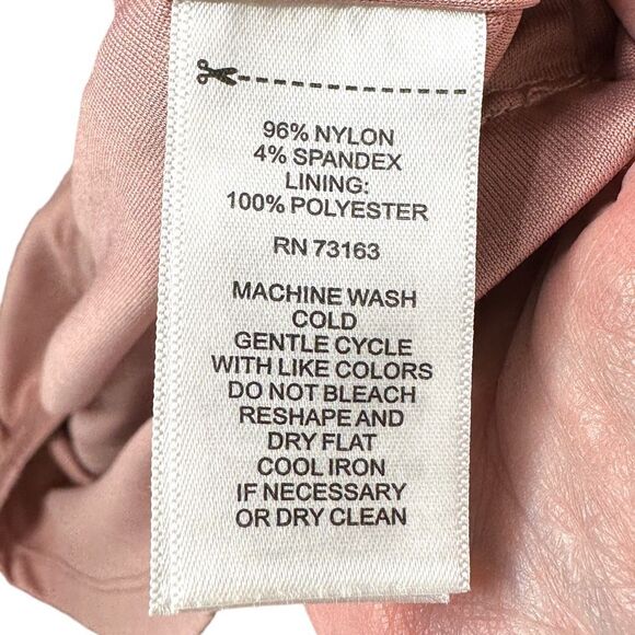 Cable & Gauge Mauve High Neck Lace Top - Picture 6 of 6